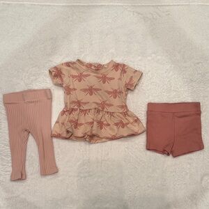 Kate Quinn Pink Insect Kids Matching Set